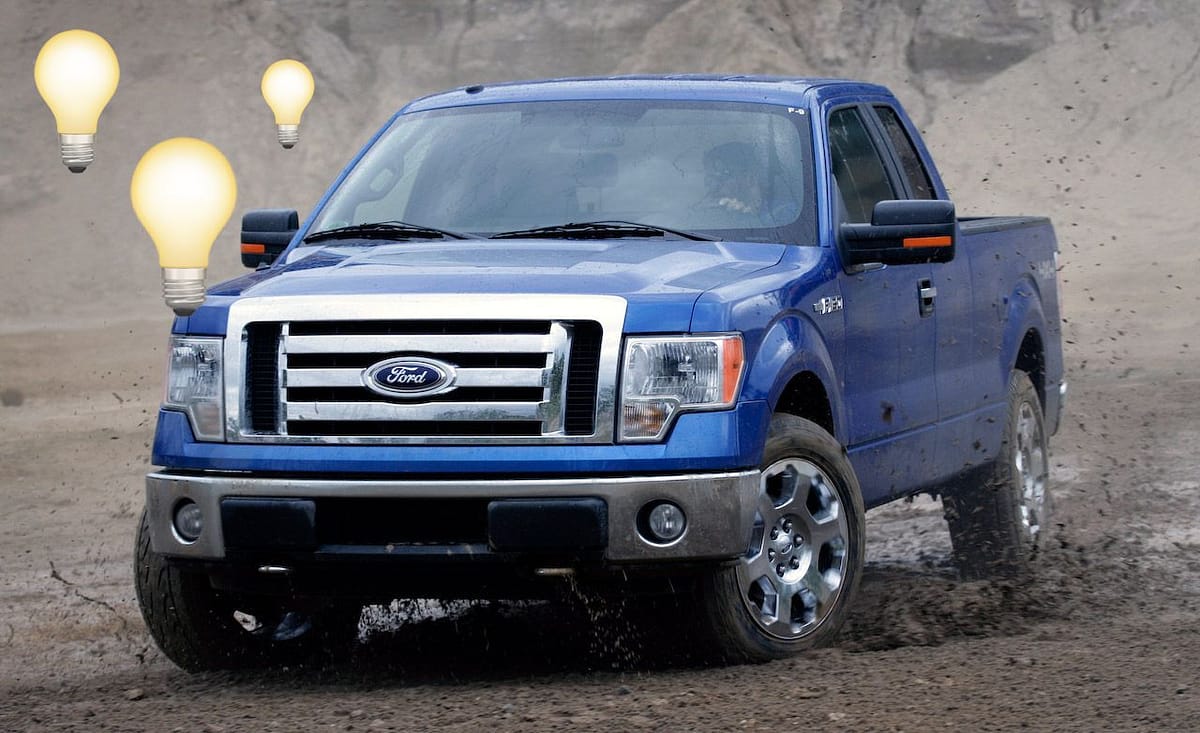 replacement bulb guide for 12th generation f-150