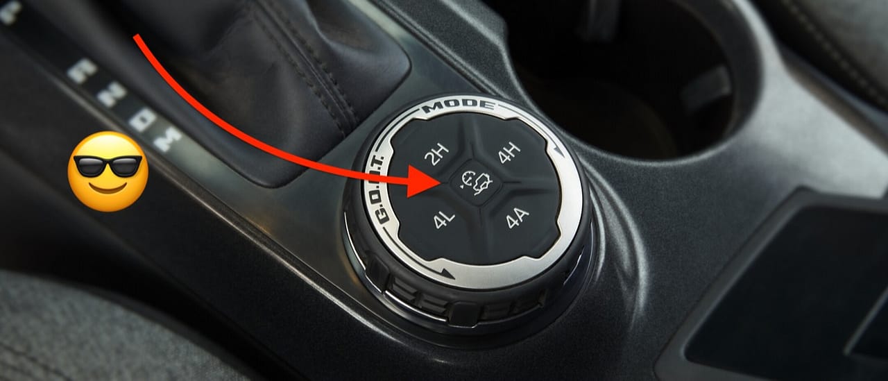 bronco trail control activation button